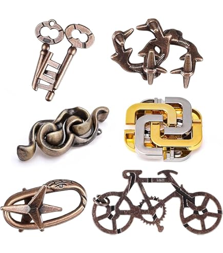 Amazon | 24種類セット知恵の輪 コレクション Hoshii puzzle
